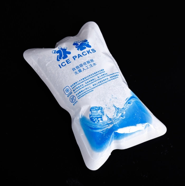 ถุงเก็บความเย็น ถุงเก็บความเย็นแบบเจล ice pack ice gel ไอซ์แพค เจลเย็น น้ำแข็งเทียม เจลเก็บความเย็น ราคา/10ใบ 20ใบ