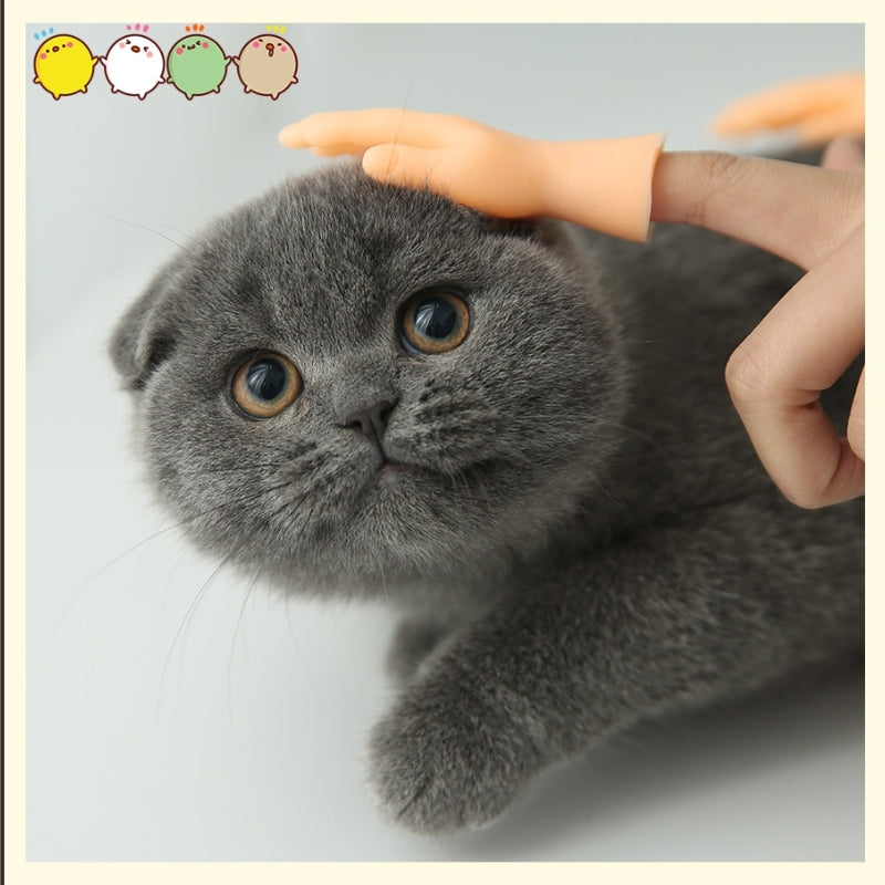 มือปลอม ของเล่นสัตว์เลี้ยง แพก1คู่ ของเล่นแมว มือซิลิโคน คลายเครียดแมว cat toys ของเล่นลูกแมว ของเล่นแมวราคาถูก