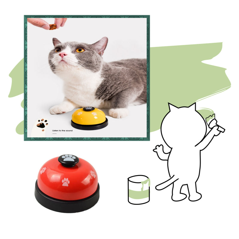 กระดิ่งฝึกสัตวเลี้ยง Pet Training Ring Bell กระดิ่งฝึกสุนัข ของเล่นหมา กระดิ่งฝึกแมว ของเล่นแมว คลายเครียด